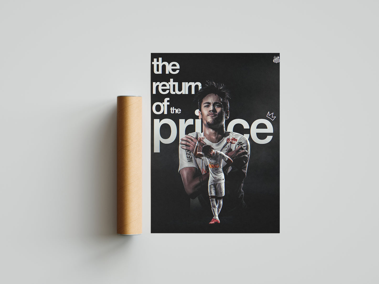 Neymar "The Return Of The Prince" Poster