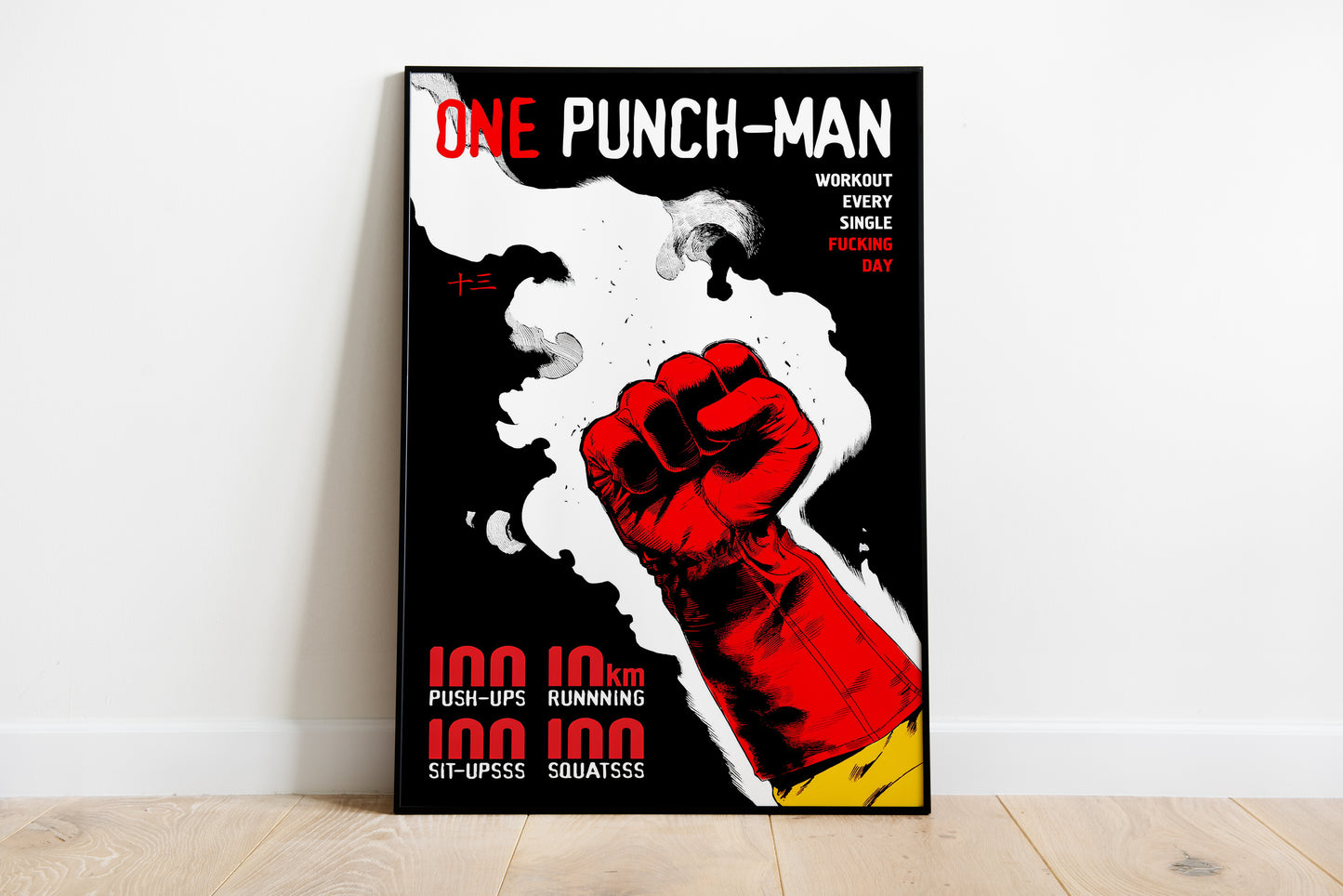One Punch Man Saitama Poster