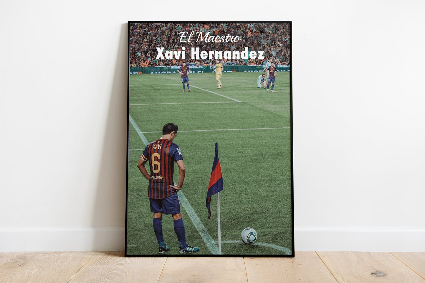 Xavi Hernandez Poster