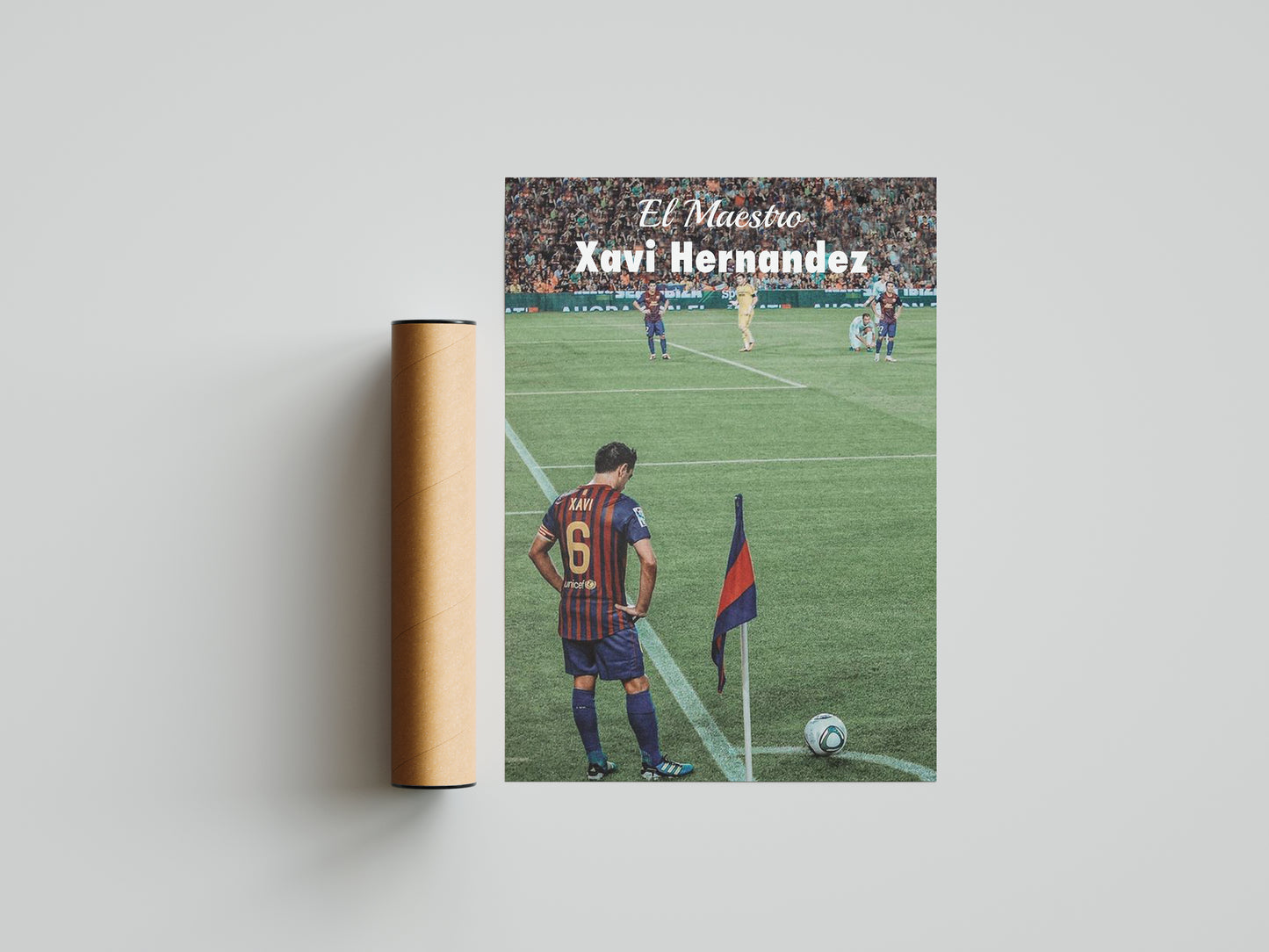 Xavi Hernandez Poster